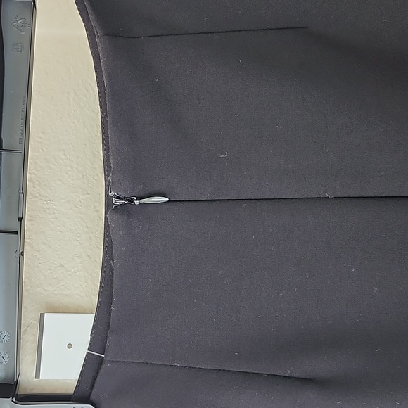 NWT  N / NICHOLAS Ponti Pencil Black Skirt Size 4 - Picture 4 of 8